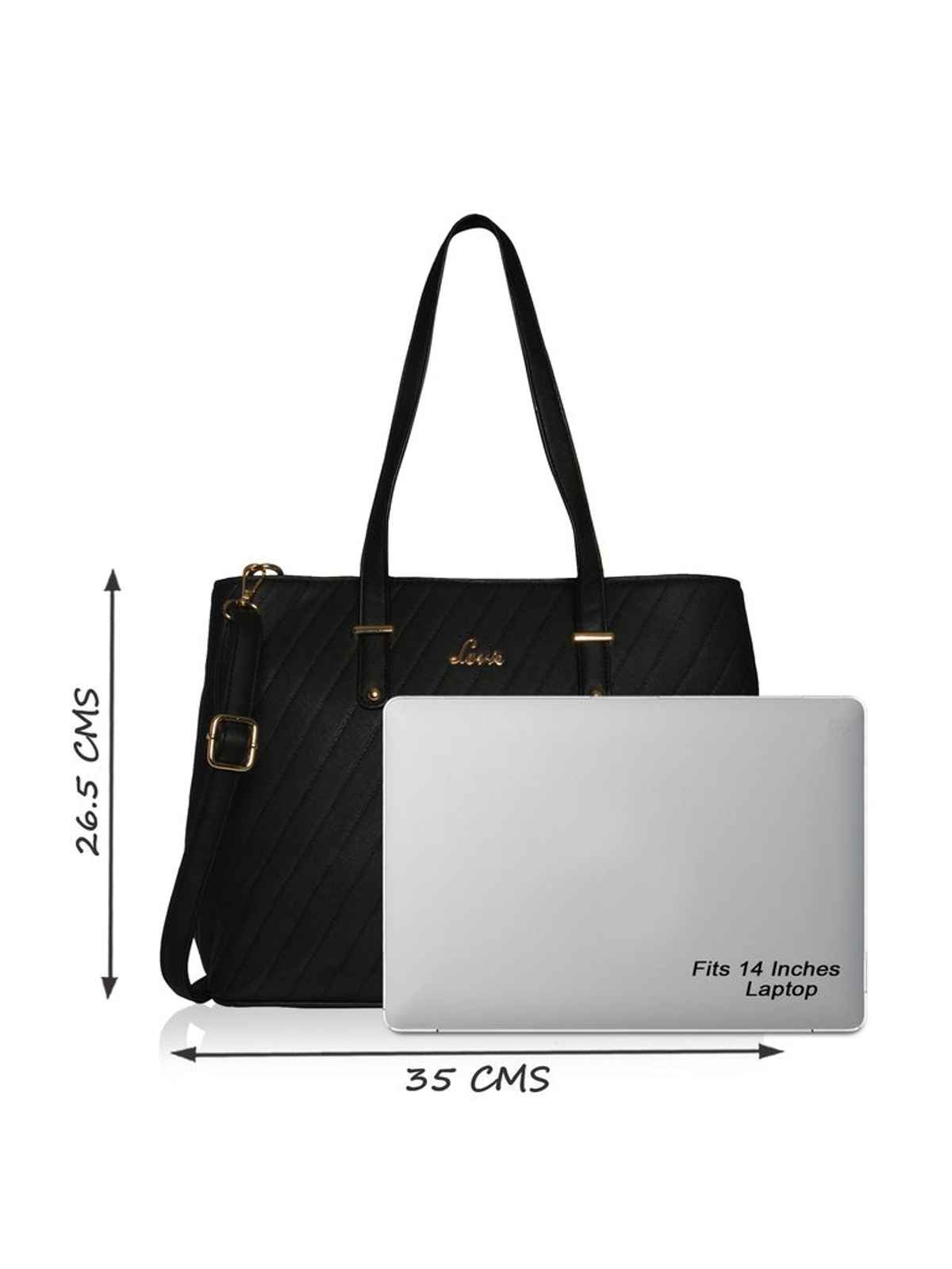 Lavie Women's Yalta Large Satchel Handbag | Satchel Bag | Ladies purse | Shoulder Bag | Black