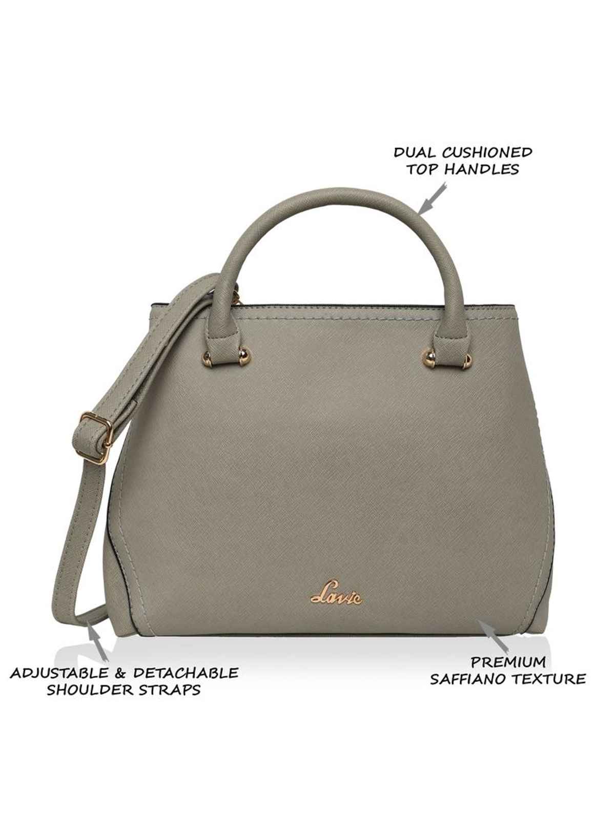Lavie Women's Omnia Medium Satchel | Grey