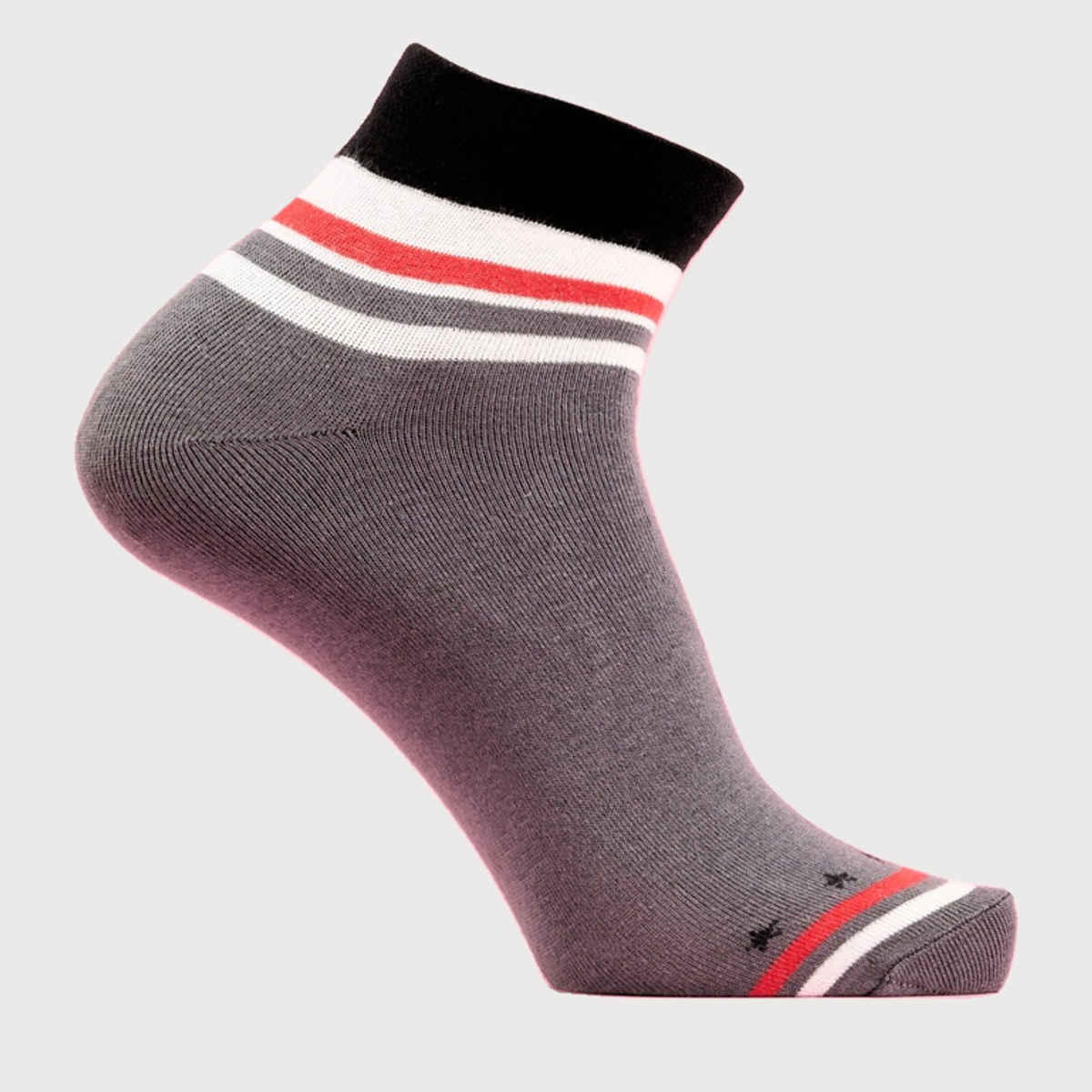 Lux Mozze Men's Solid Cotton Ankle Socks | Assorted - Free Size