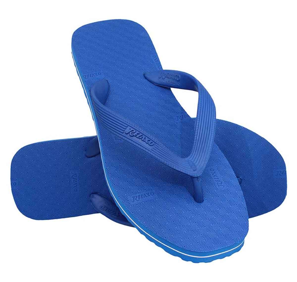 Relaxo Hawaii Women's Slippers | HI-LITE-03 | Blue - UK 5