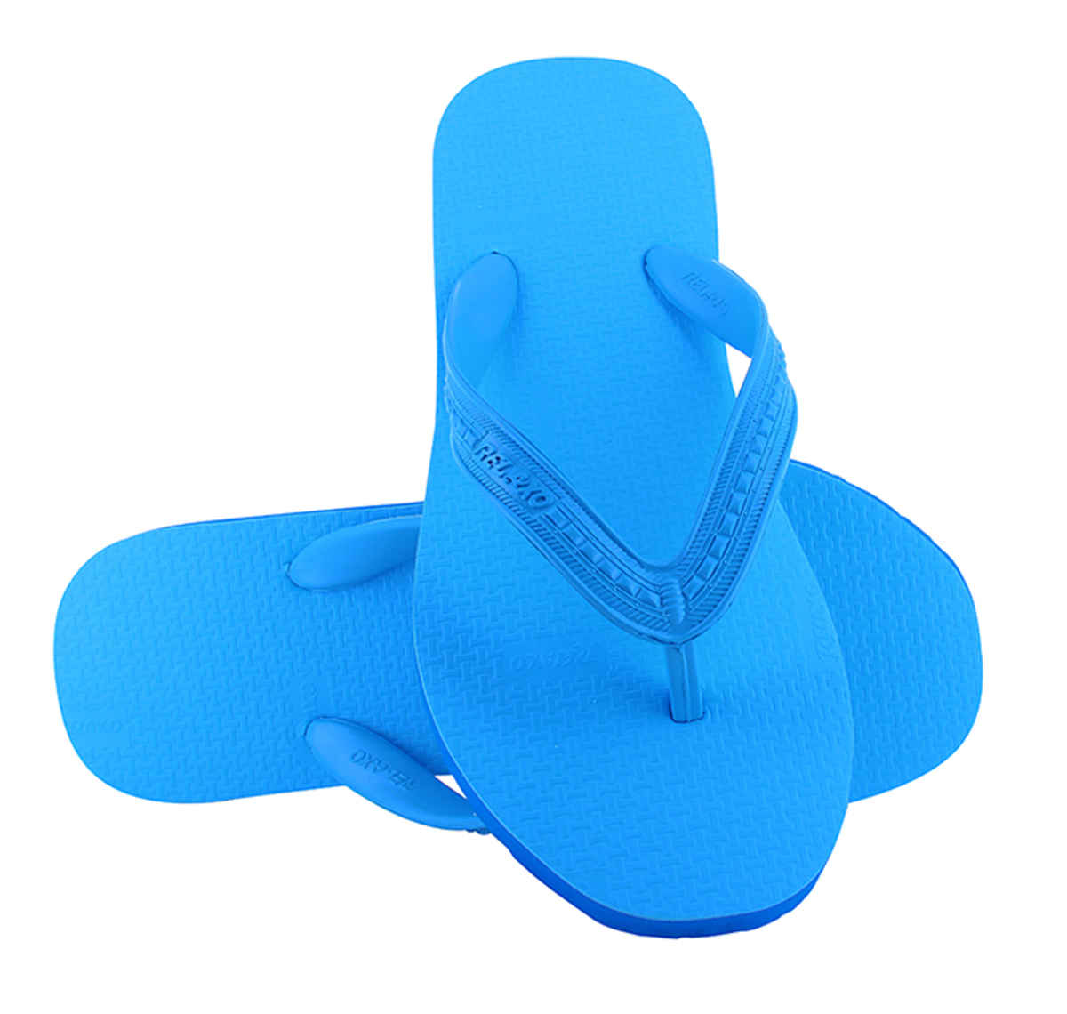 Relaxo Hawaii Women's Slippers | CUSHION-21 | Skyblue - UK 2