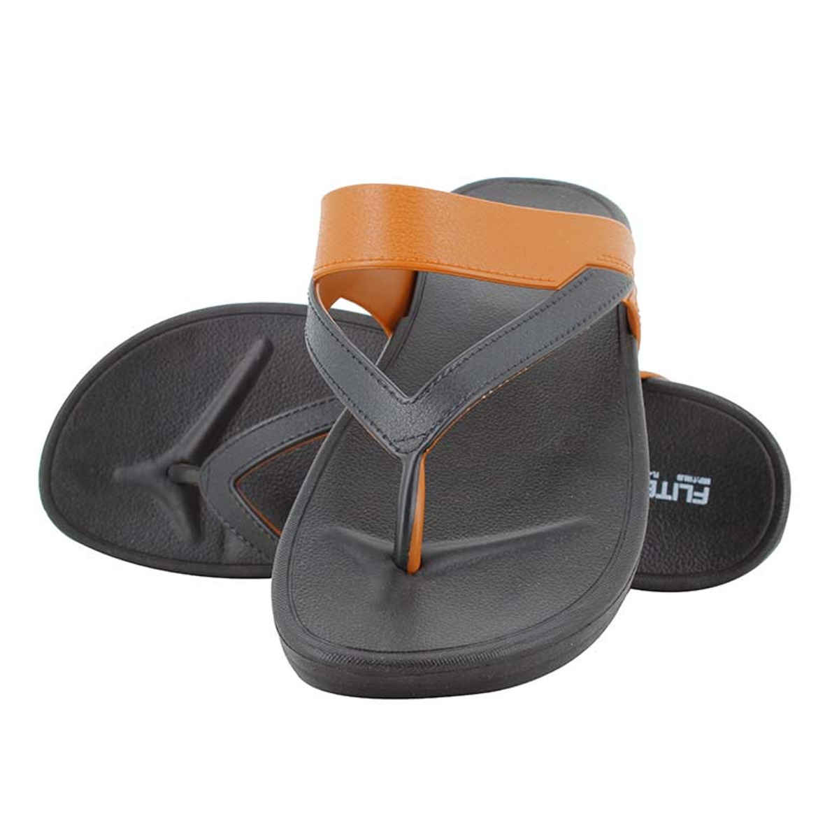 Flite Slippers FL-400 Black Tan For Women | 8 UK