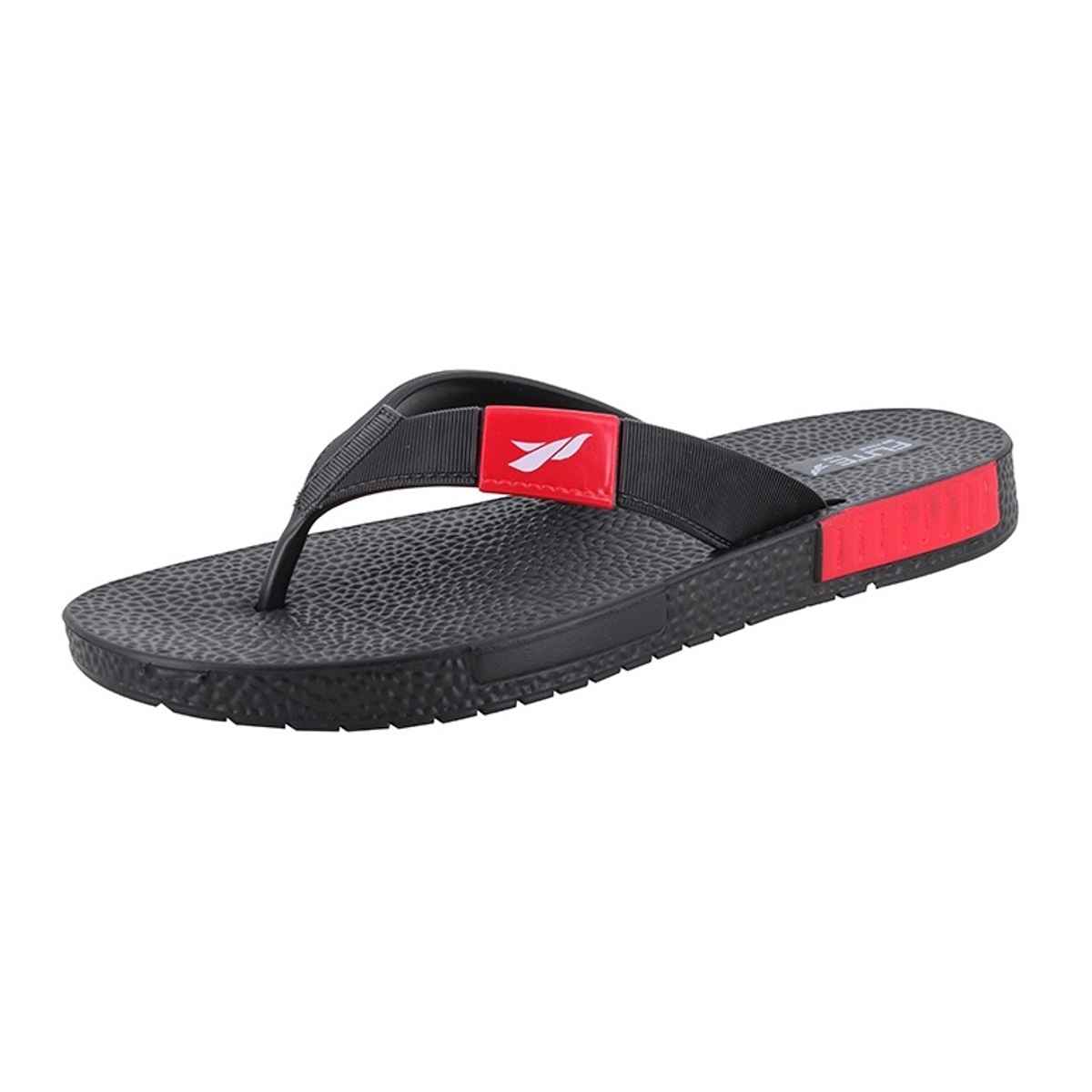 Flite Slippers FL-330 Black Red For Men | 8 UK