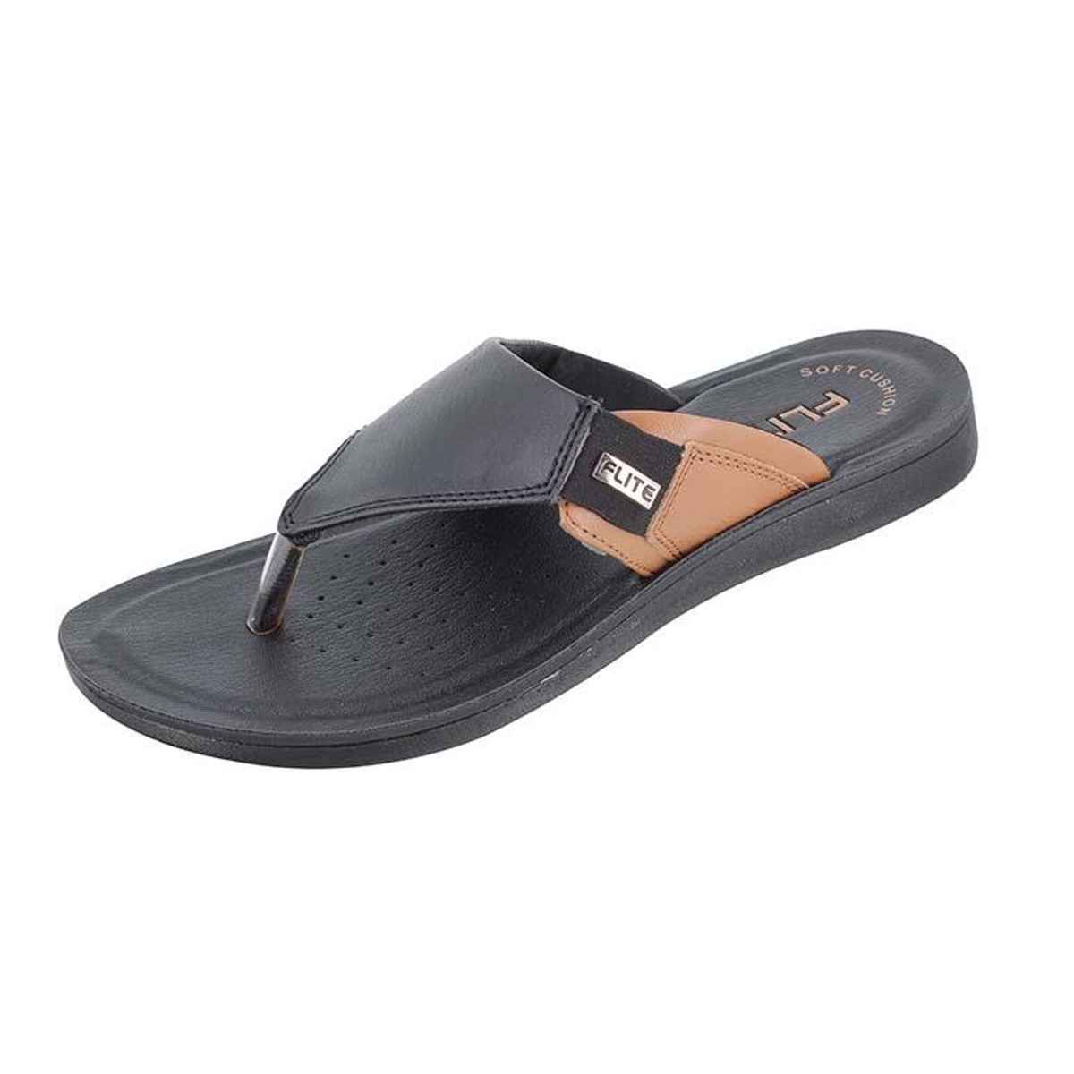 Flite Men's PUG-96 Slippers | Black | 10 UK