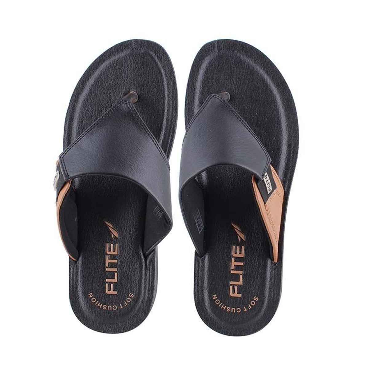 Flite Men's PUG-96 Slippers | Black | 10 UK