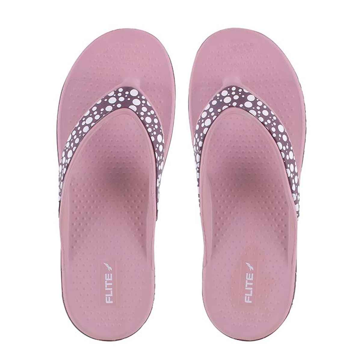 Flite Slippers FL-2008 Tulip Wine For Women-8UK