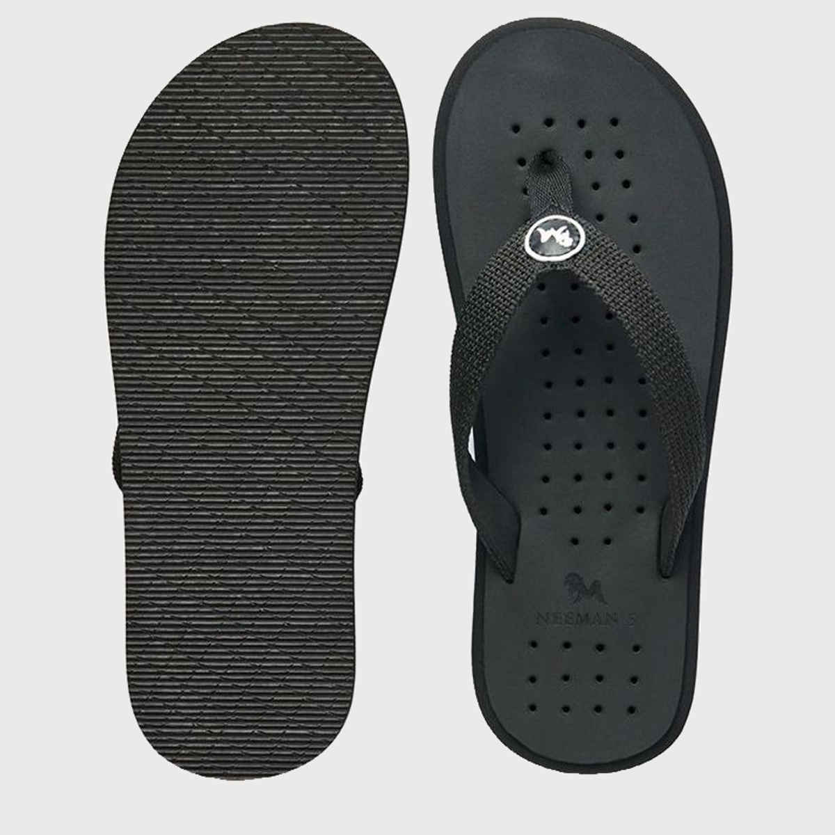 Neeman's Eco Flips | Coal Black | Size - UK 8