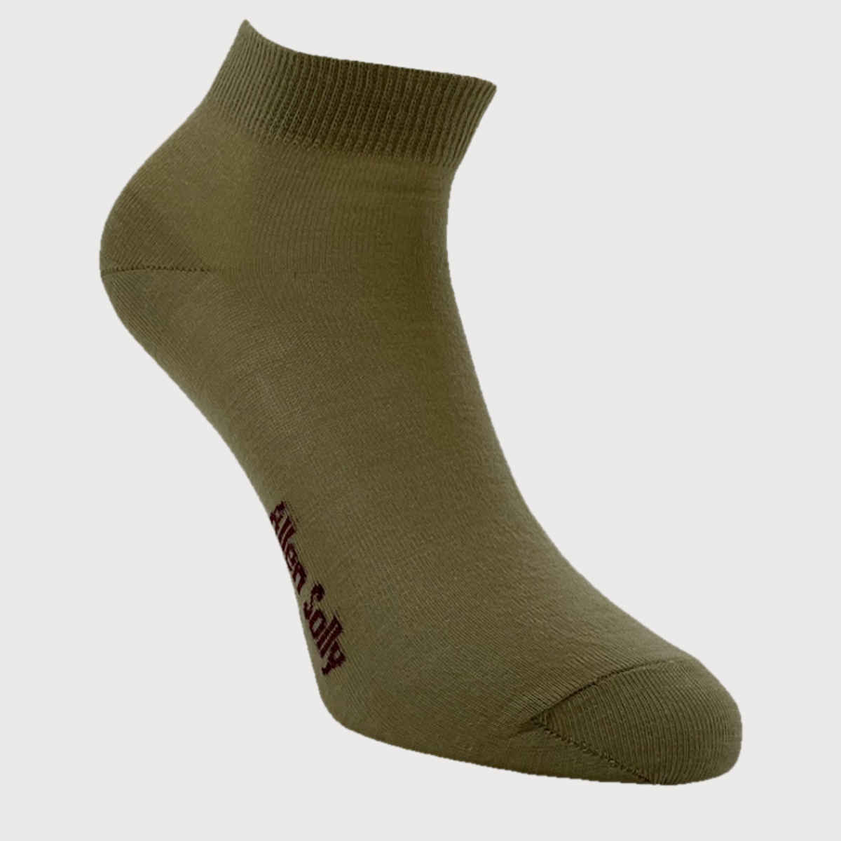 Allen Solly Women's Cotton Woolen Ankle Length Plain Socks - Beige