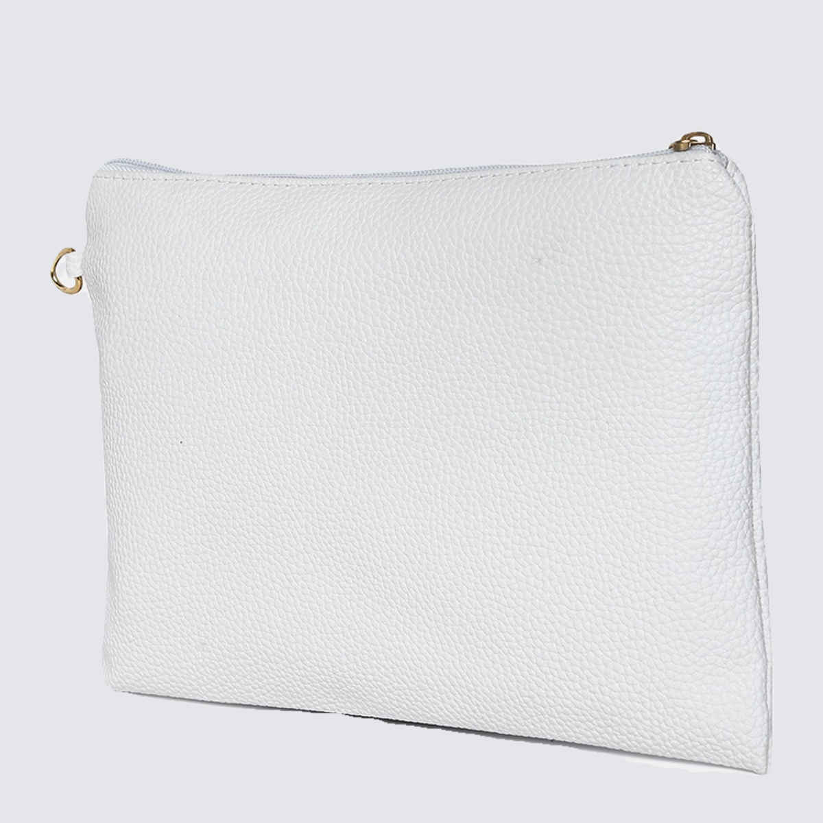 Haute Sauce Women's Solid PU Purse | White