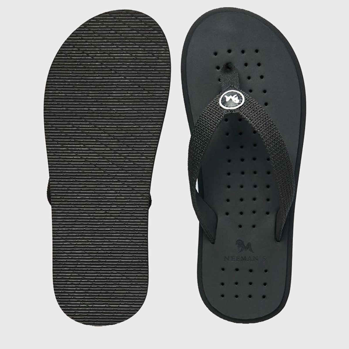 Neeman's Eco Flips | Coal Black | Size - UK 8