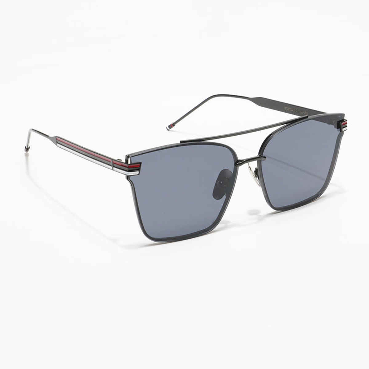 Voyage Unisex Metal Wayfarer Sunglasses | Black - L