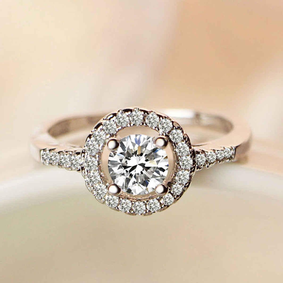 Beautynx Eternal Circle Diamond Ring | Silver | BNX-RNG-0570