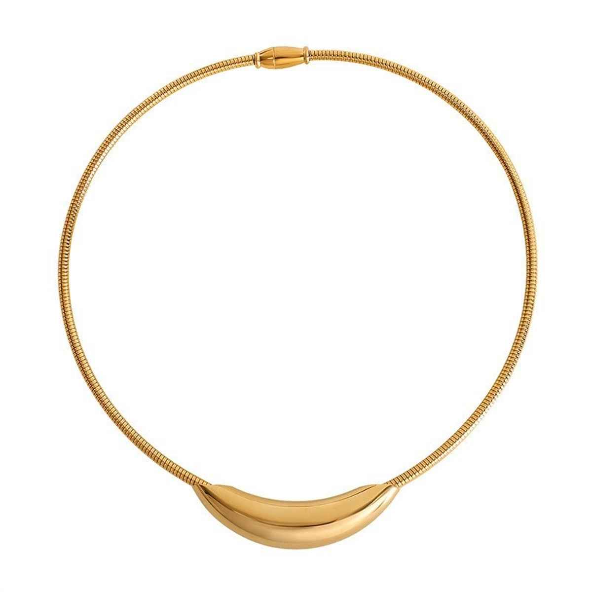 Just Lil Things Artificial Gold Necklace | jltn0843
