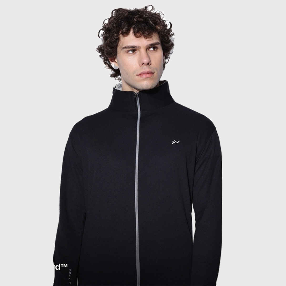 Blue Tyga Men's Sunscreen Jacket - Sje0001 | Black | S