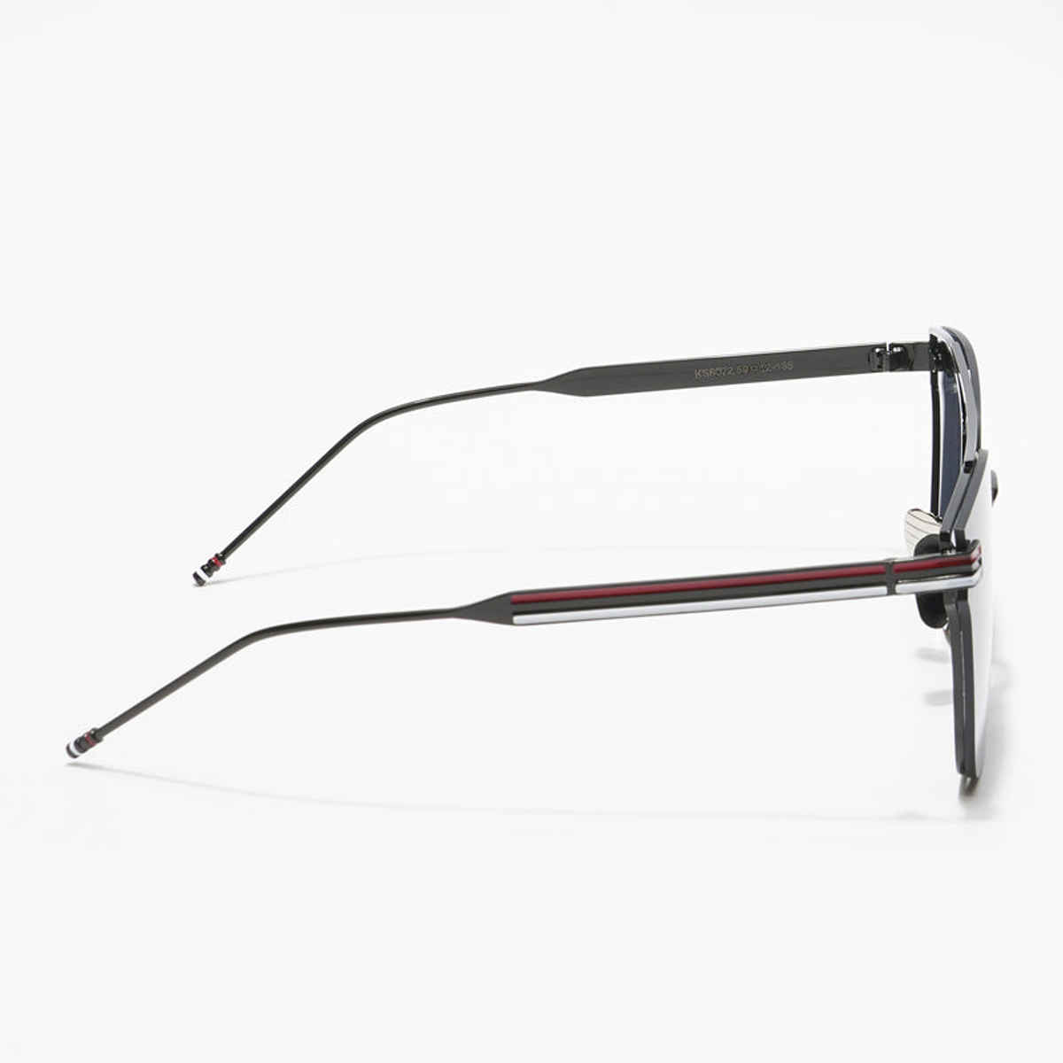 Voyage Unisex Metal Wayfarer Sunglasses | Black - L