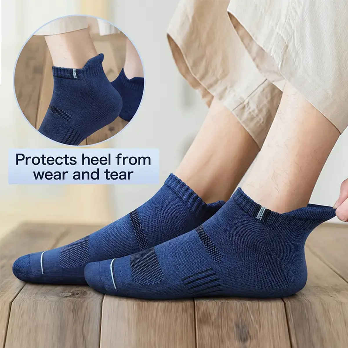 Sjeware Unisex Solid Combed Cotton Ankle Socks | Assorted - One Size
