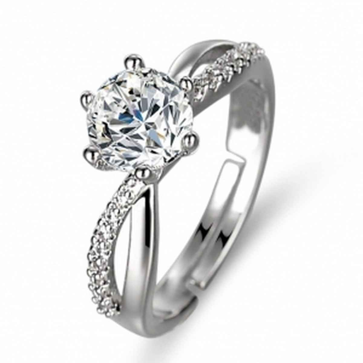 Beautynx Classic Grace Diamond Ring | Silver | BNX-RNG-0500