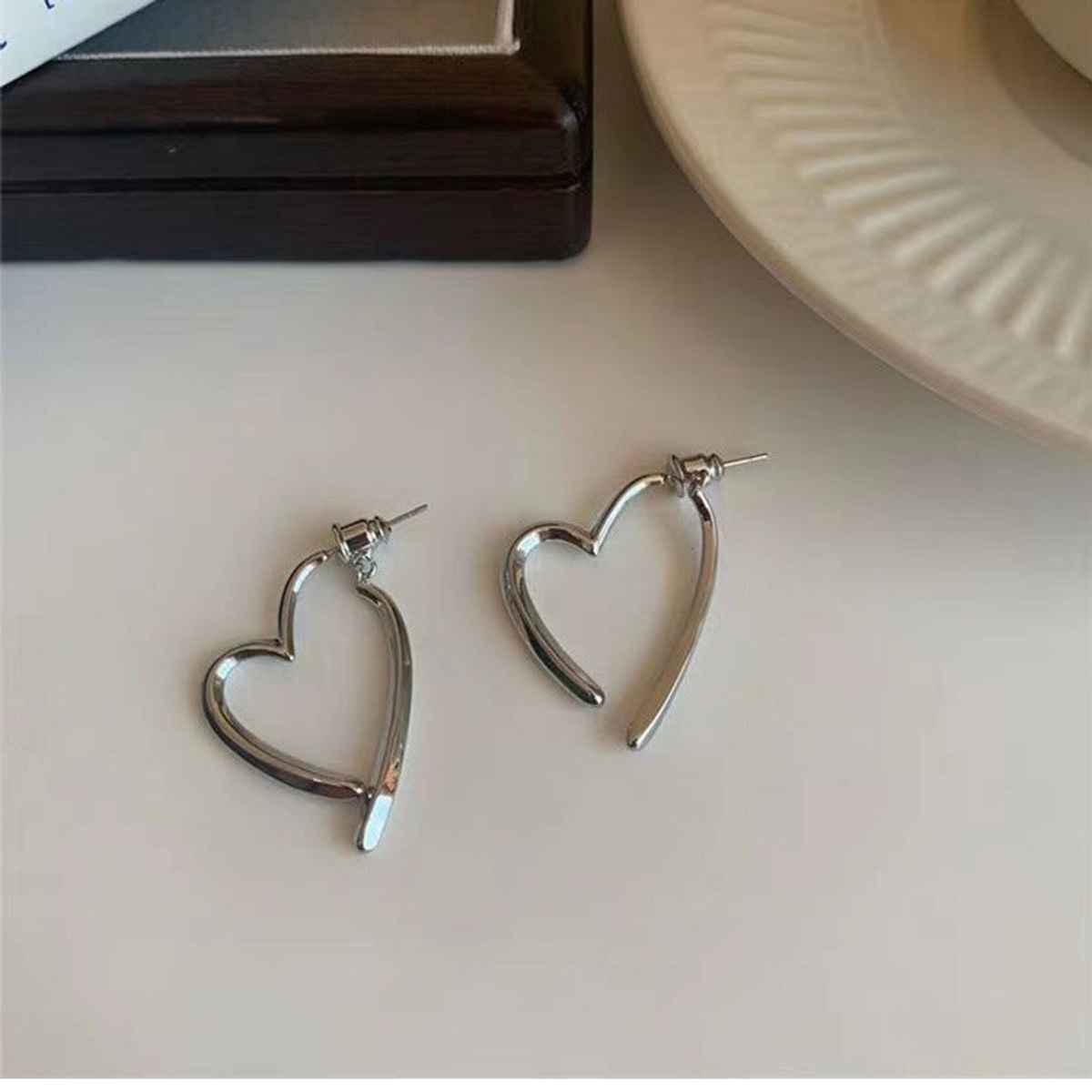 Just Lil Things Silver Pin Earrings | jlt12110