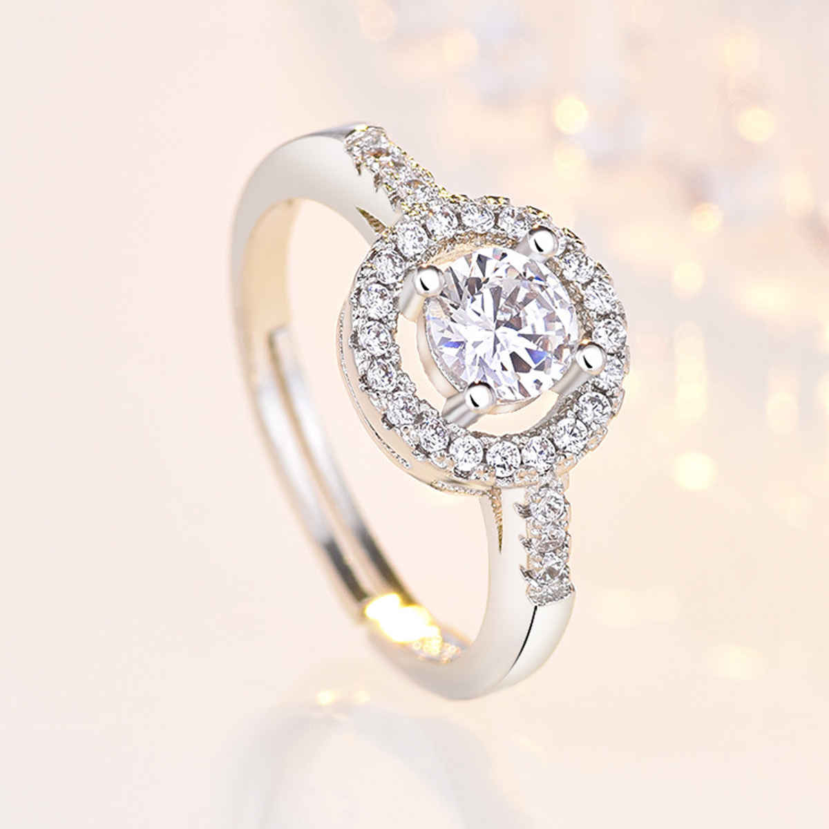 Legal Bribe Women'S D Style Sling Bag  (1pc) & Beautynx Eternal Circle Diamond Ring | Silver  (1pc) Combo