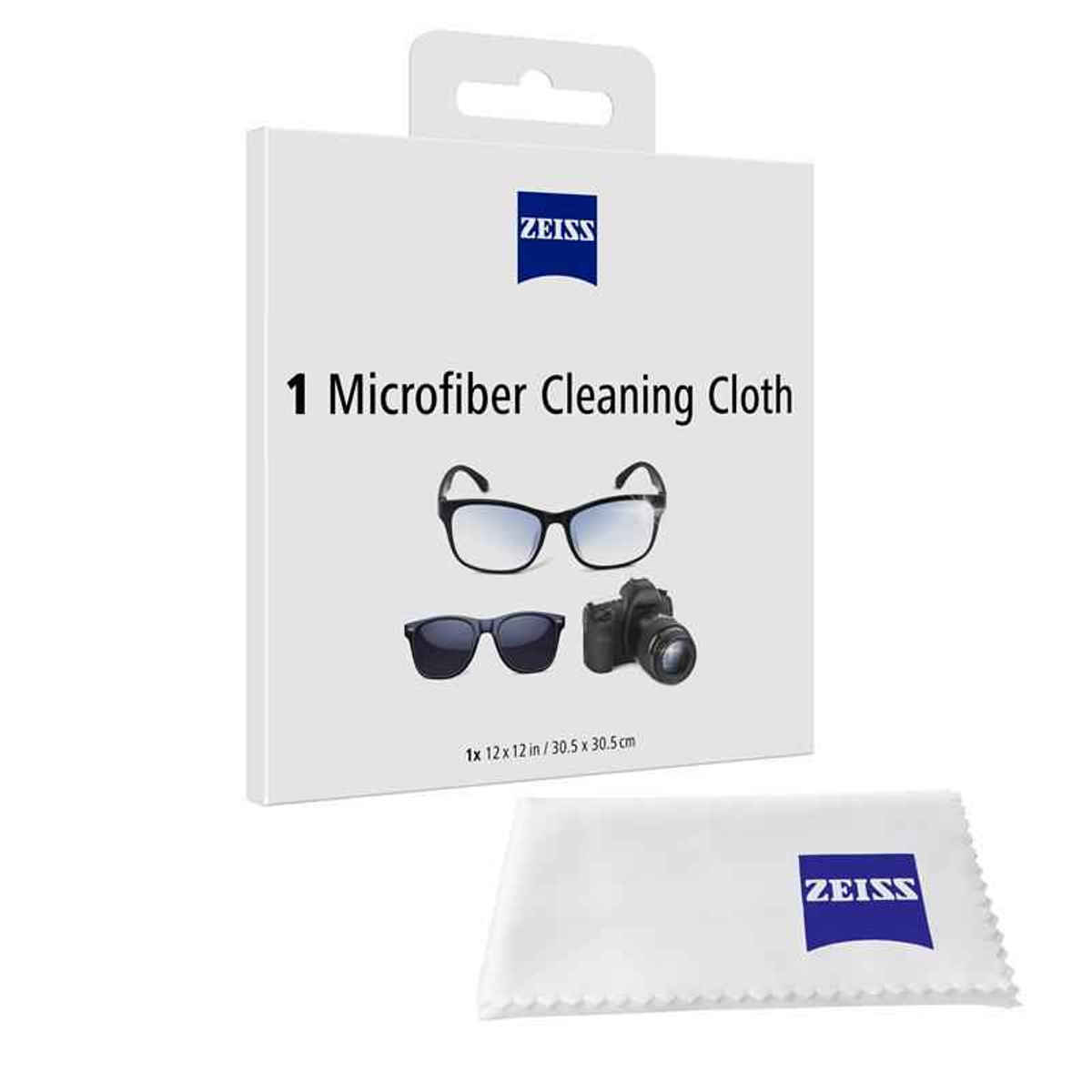 ZEISS High-Tech Microfiber Cleaning Cloth - 12 x 12