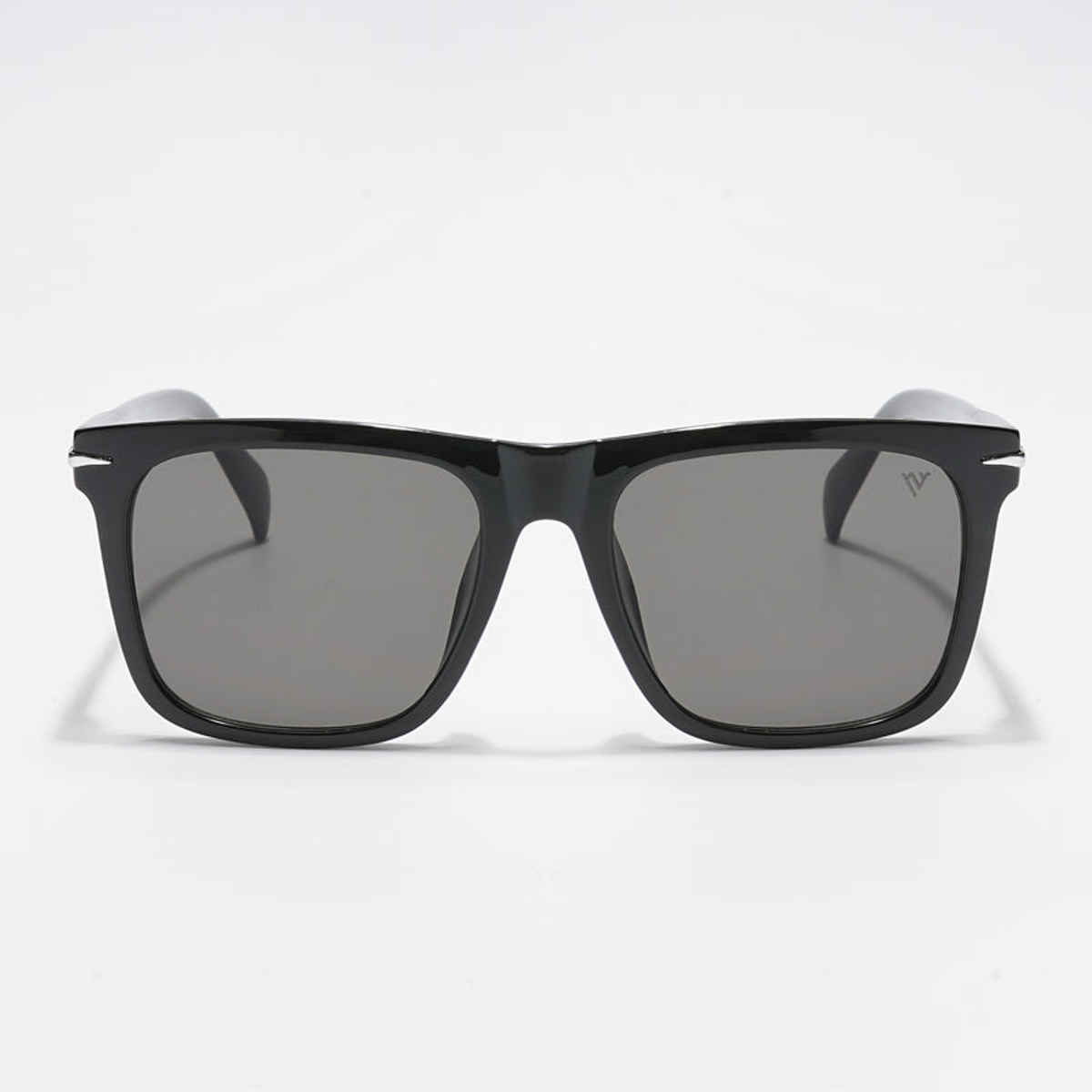 Voyage Unisex Plastic Wayfarer Sunglasses | Black - L