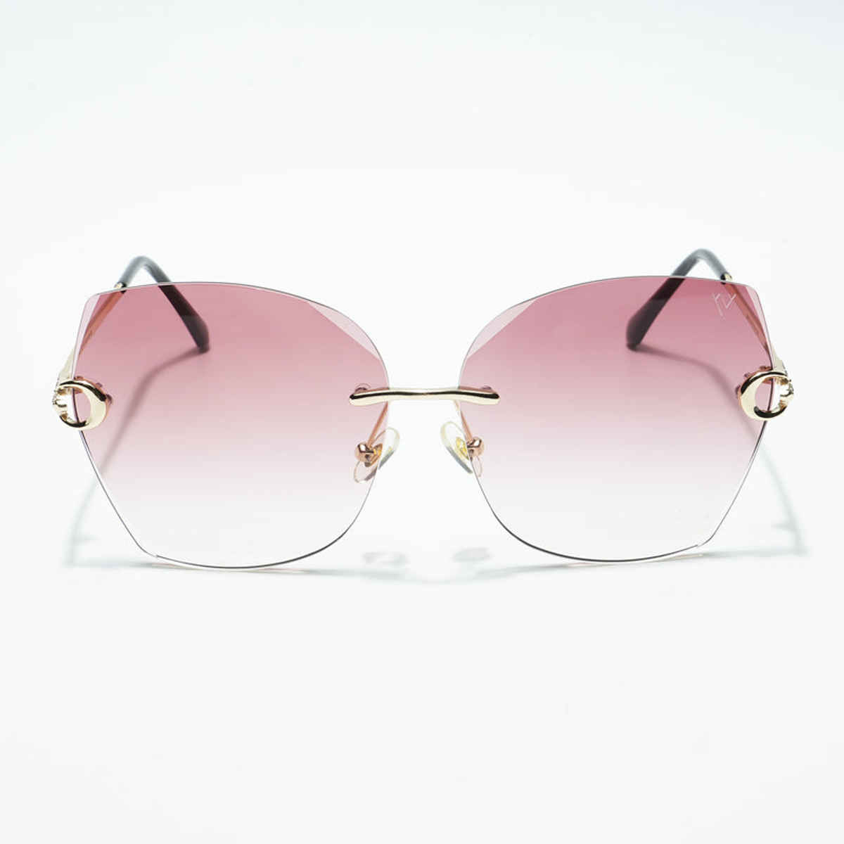 Voyage Women's Metal Sunglasses | Red - One Size