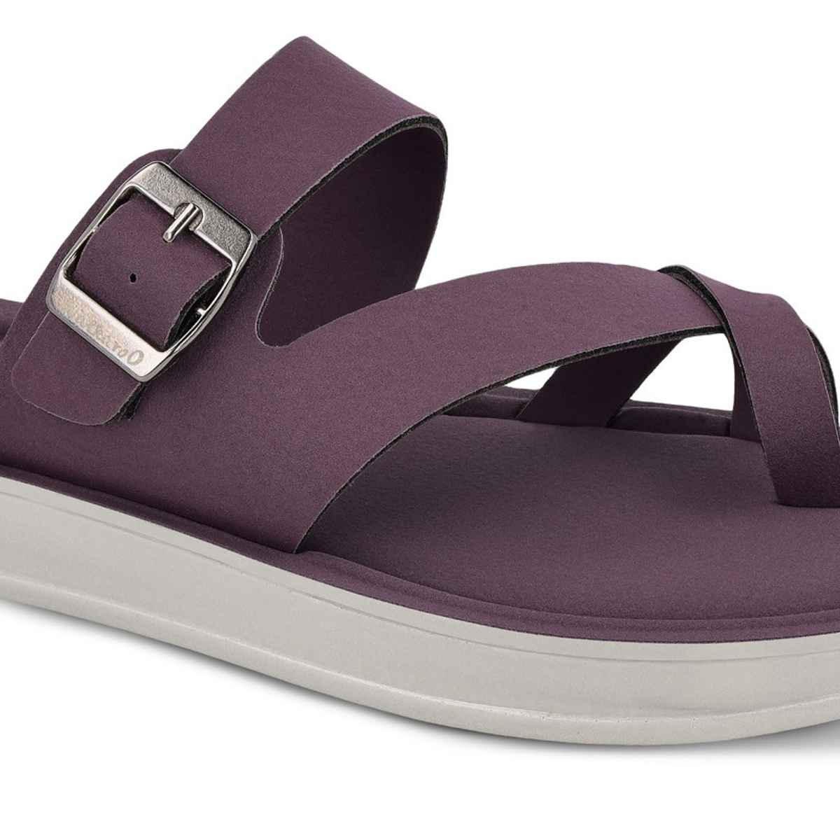 Walkaroo Women's Daily Wear Comfort Sandals - WL7573 Purple | UK6