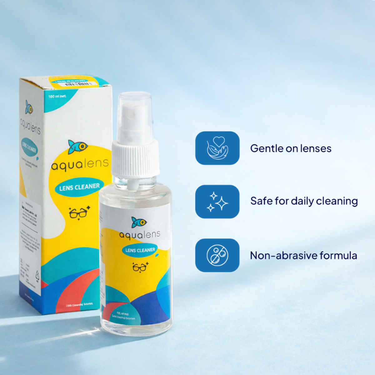 Aqualens Spectacle Lens Cleaner | 100 ml