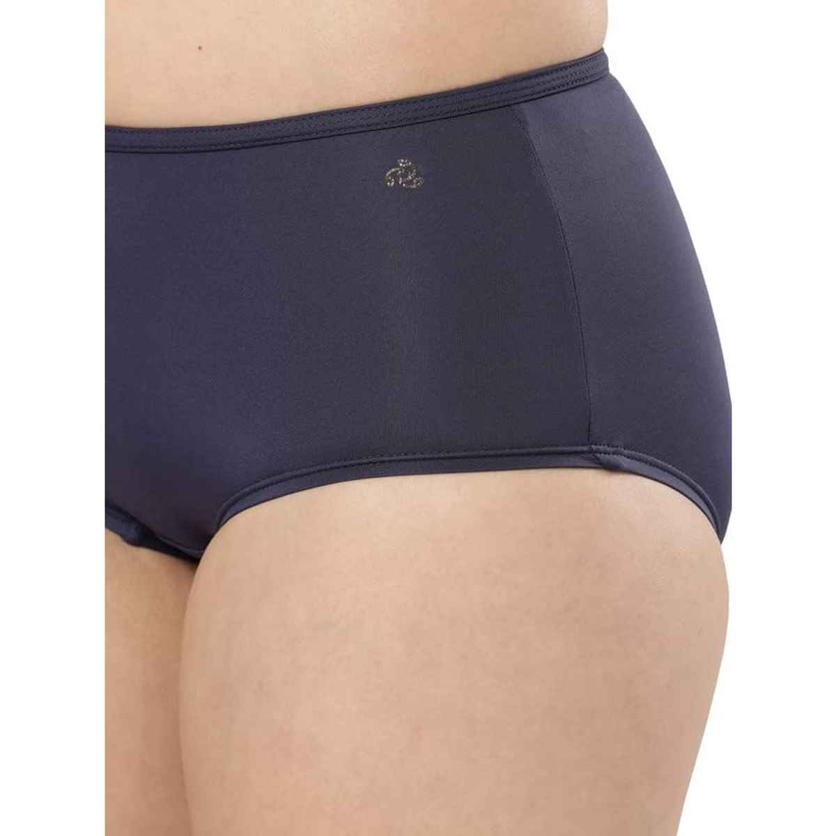 Jockey 1847 Women's Soft Touch Microfiber Nylon Elastane Stretch Underwear Brief Panty | Navy-M