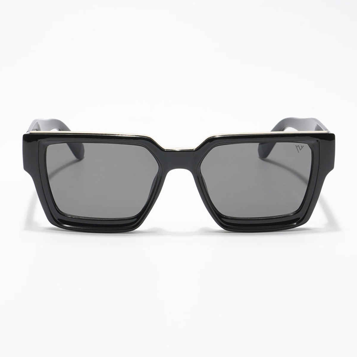 Voyage Unisex Plastic Wayfarer Sunglasses | Black - M
