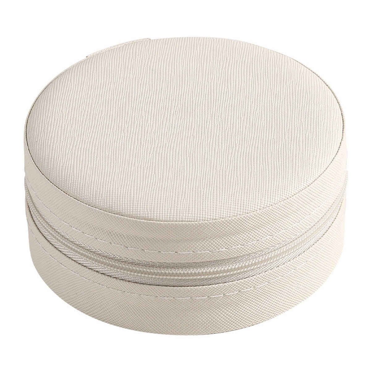 Just Lil Things Round Travel Jewelry Organizer For Rings, Earrings, Small Accessories | Jltjk0031