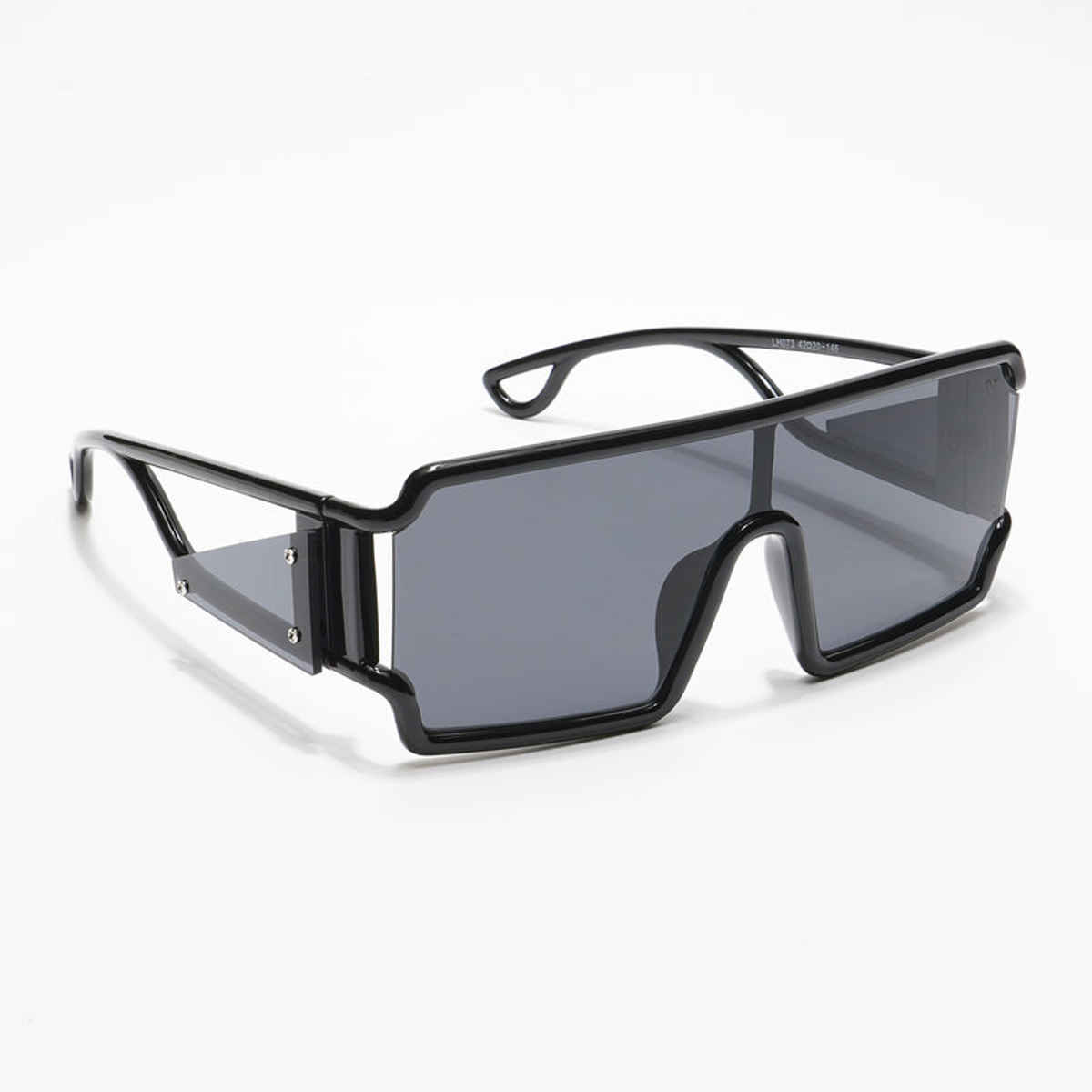 Voyage Unisex Plastic Wayfarer Sunglasses | Black - L