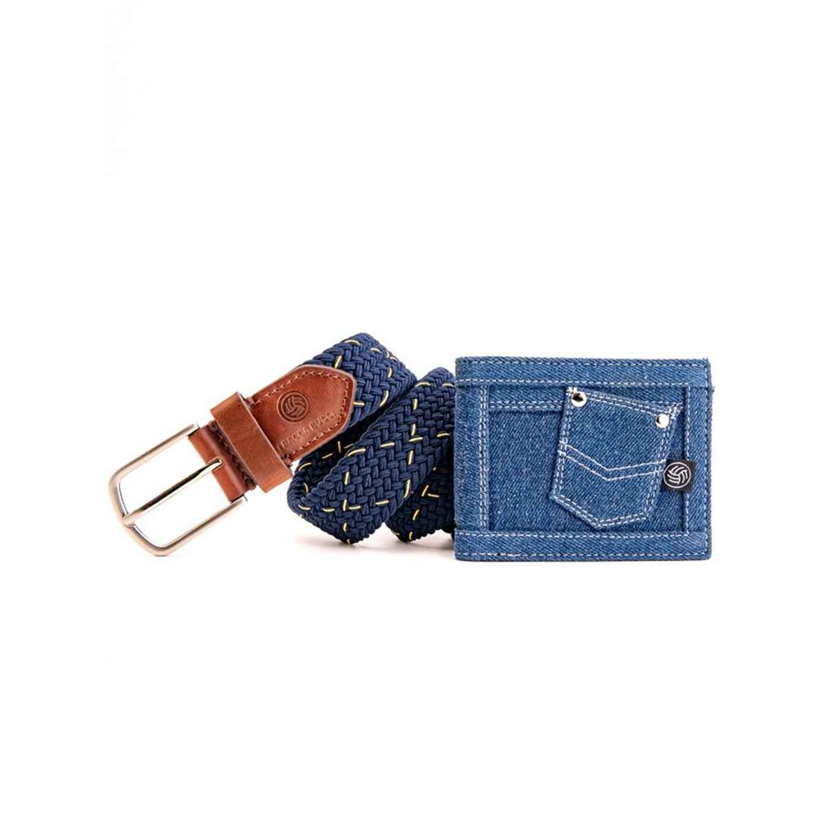 Bacca Bucci Men's Gift Set | Blue - 36 Inches
