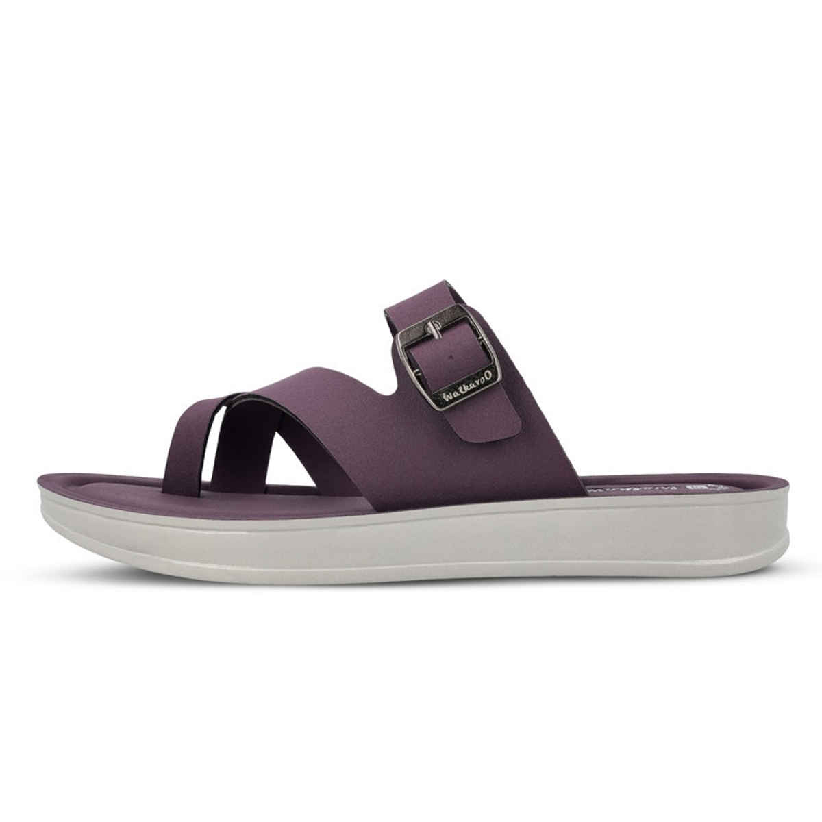 Walkaroo Women's Daily Wear Comfort Sandals - WL7573 Purple | UK5