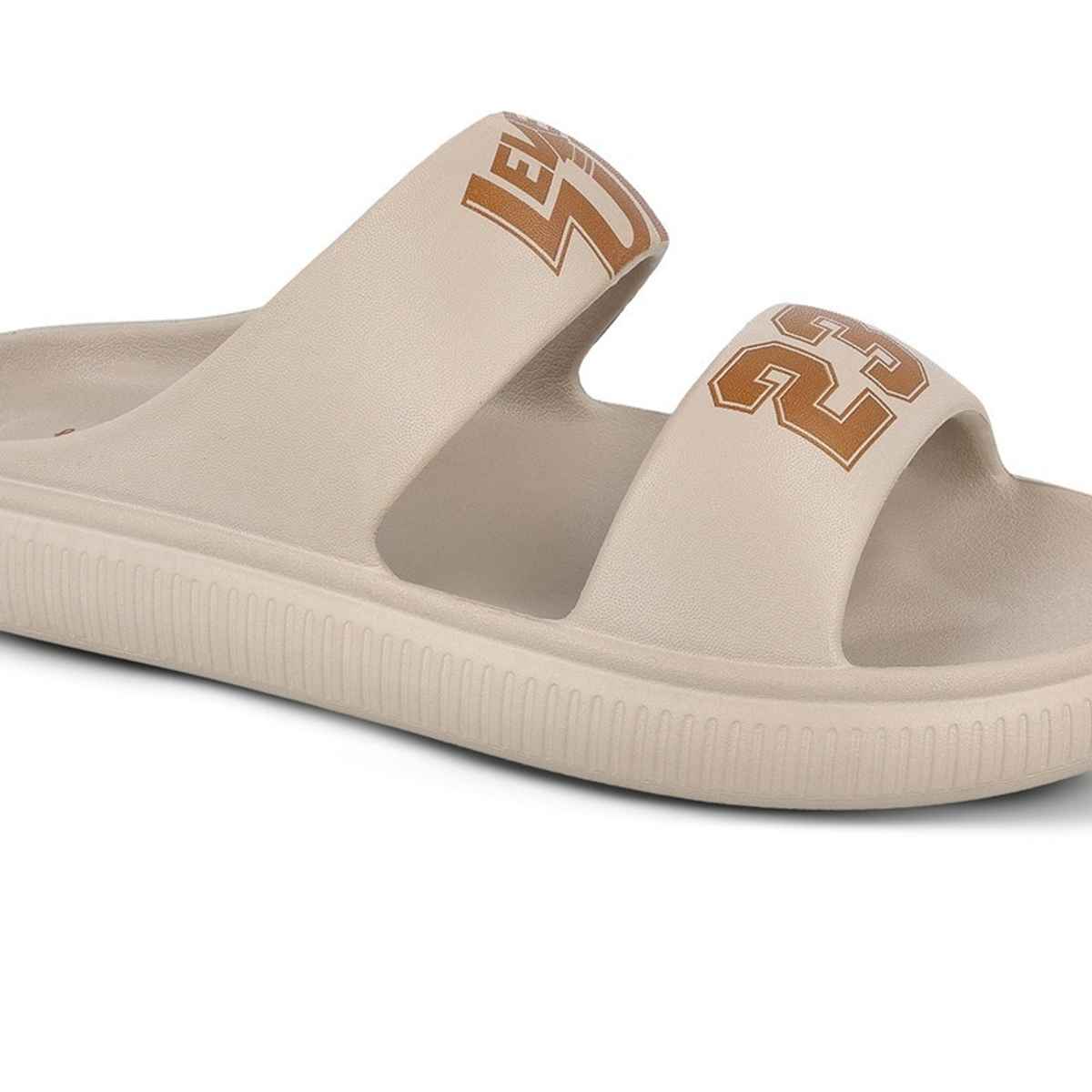 Walkaroo Men's Daily Wear Comfort Sandals - WC8711 Griege | UK10