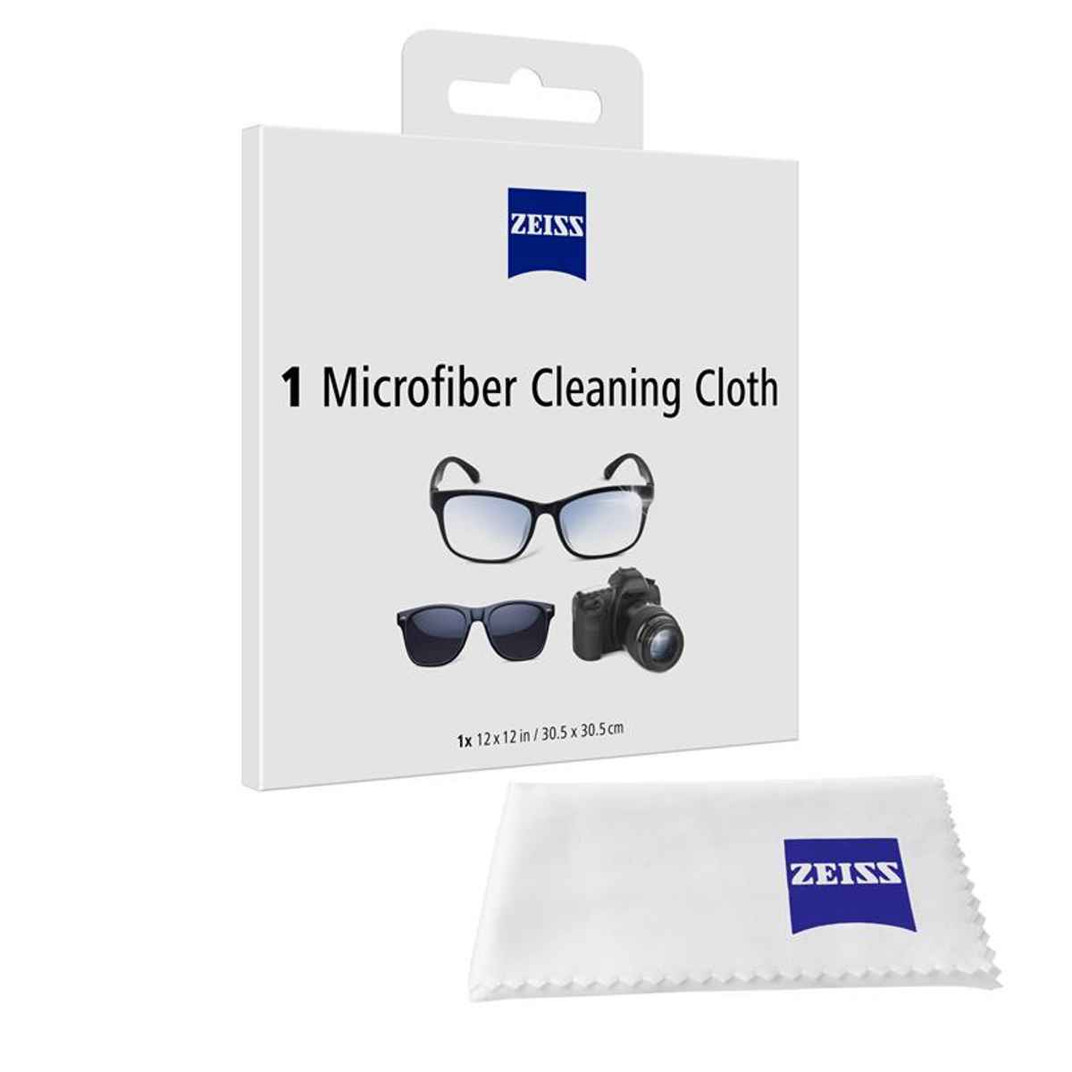 ZEISS High-Tech Microfiber Cleaning Cloth - 12 x 12