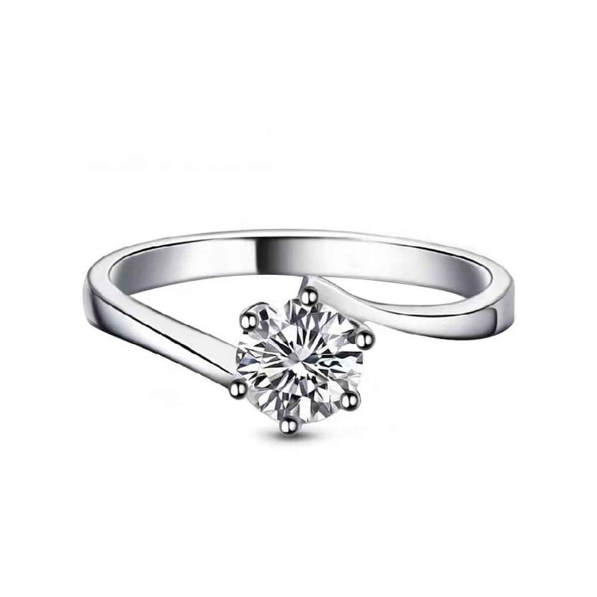 Beautynx Pure Spark Solitaire Ring | Silver | BNX-RNG-0510