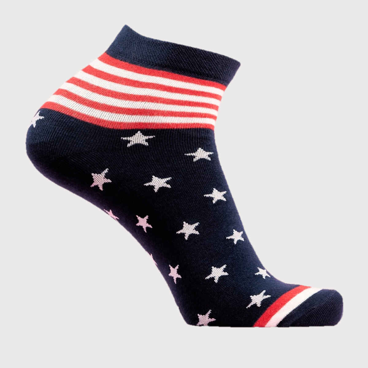 Lux Mozze Men's Solid Cotton Ankle Socks | Assorted - Free Size