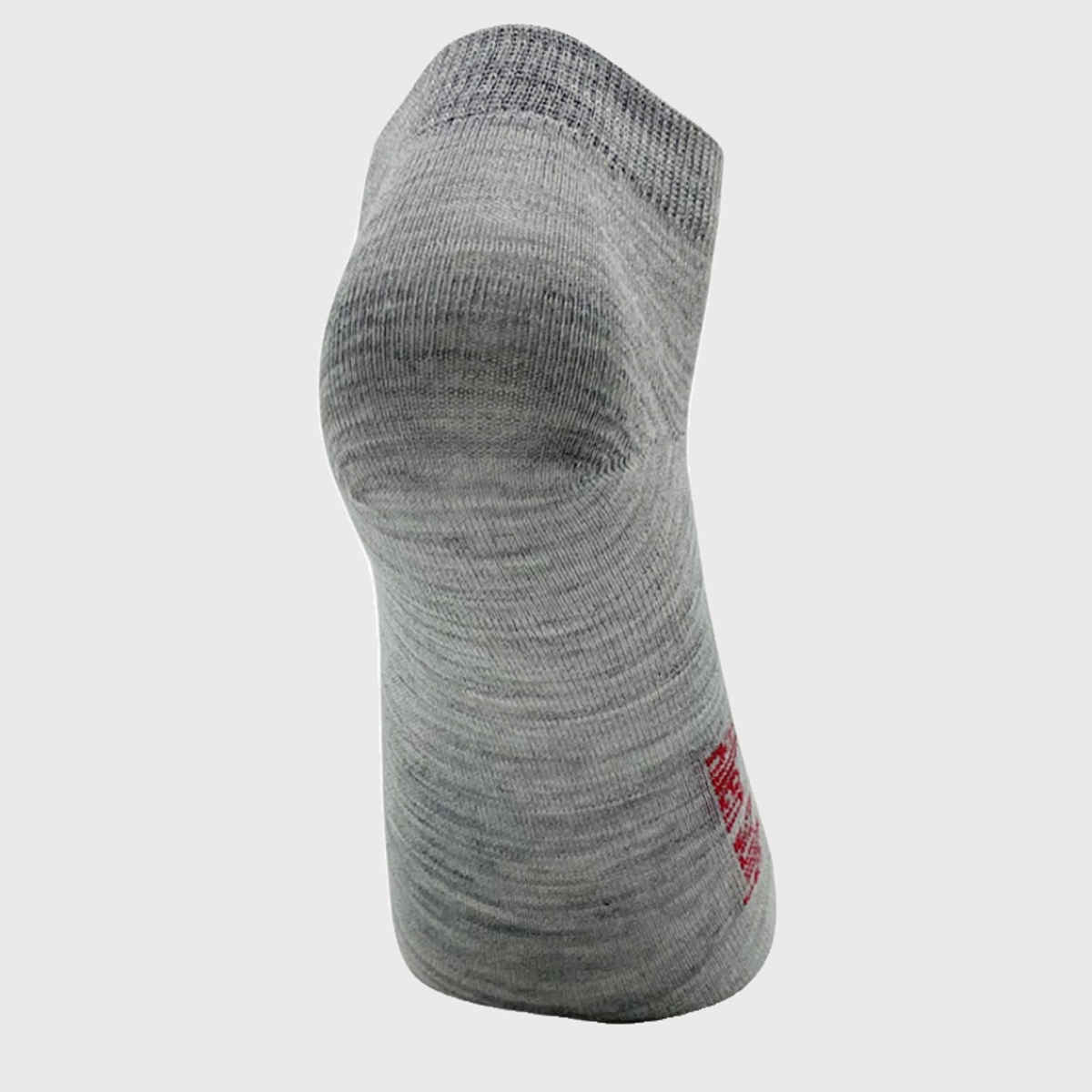 Allen Solly Women's Woolen Ankle Length Plain Thumb Socks - Light Grey Melange