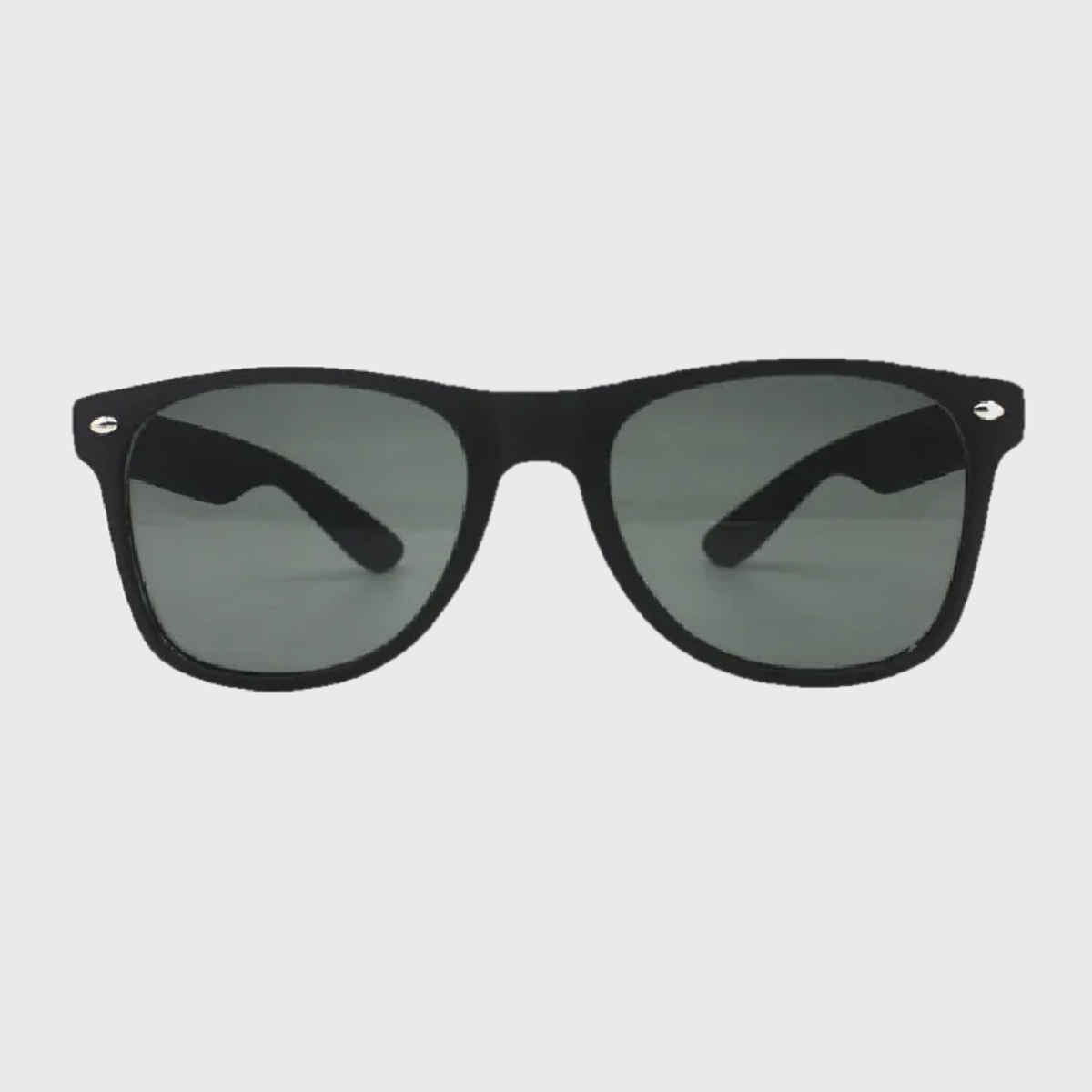 Se7en Unisex Geometric Plastic Sunglasses | Blue - L