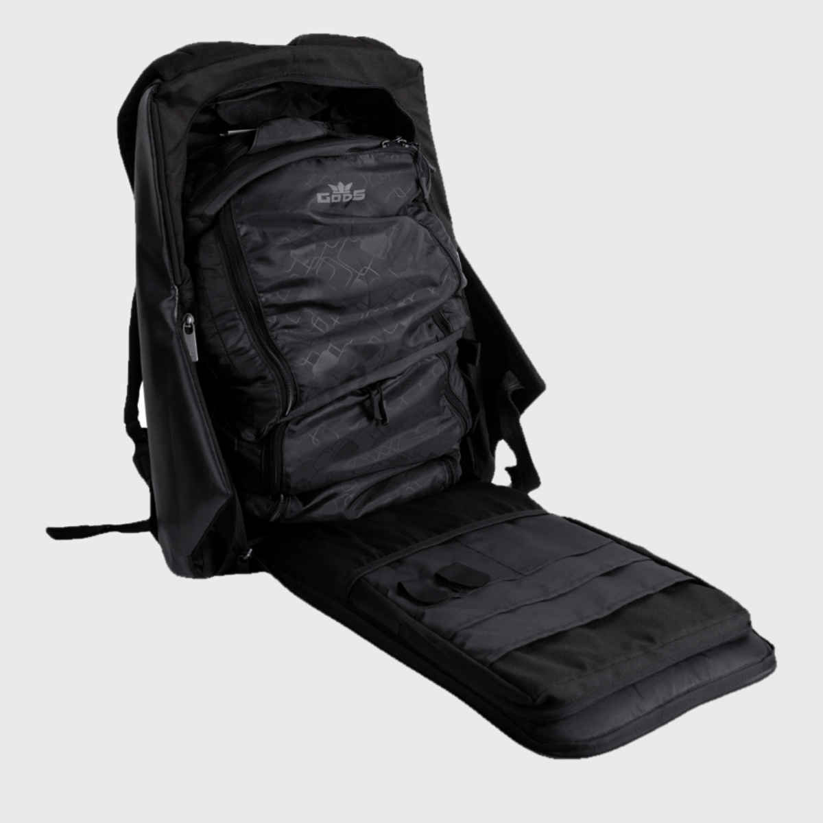 Gods Compressa Compression Packing Cube Compressible And Expandable Organizer 25 Ltrs Black