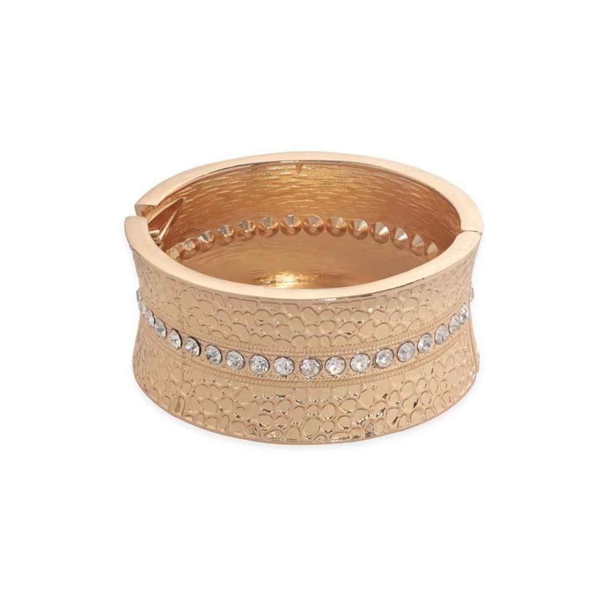 Rubans Voguish Set Of 2 Brass Kada Bracelet