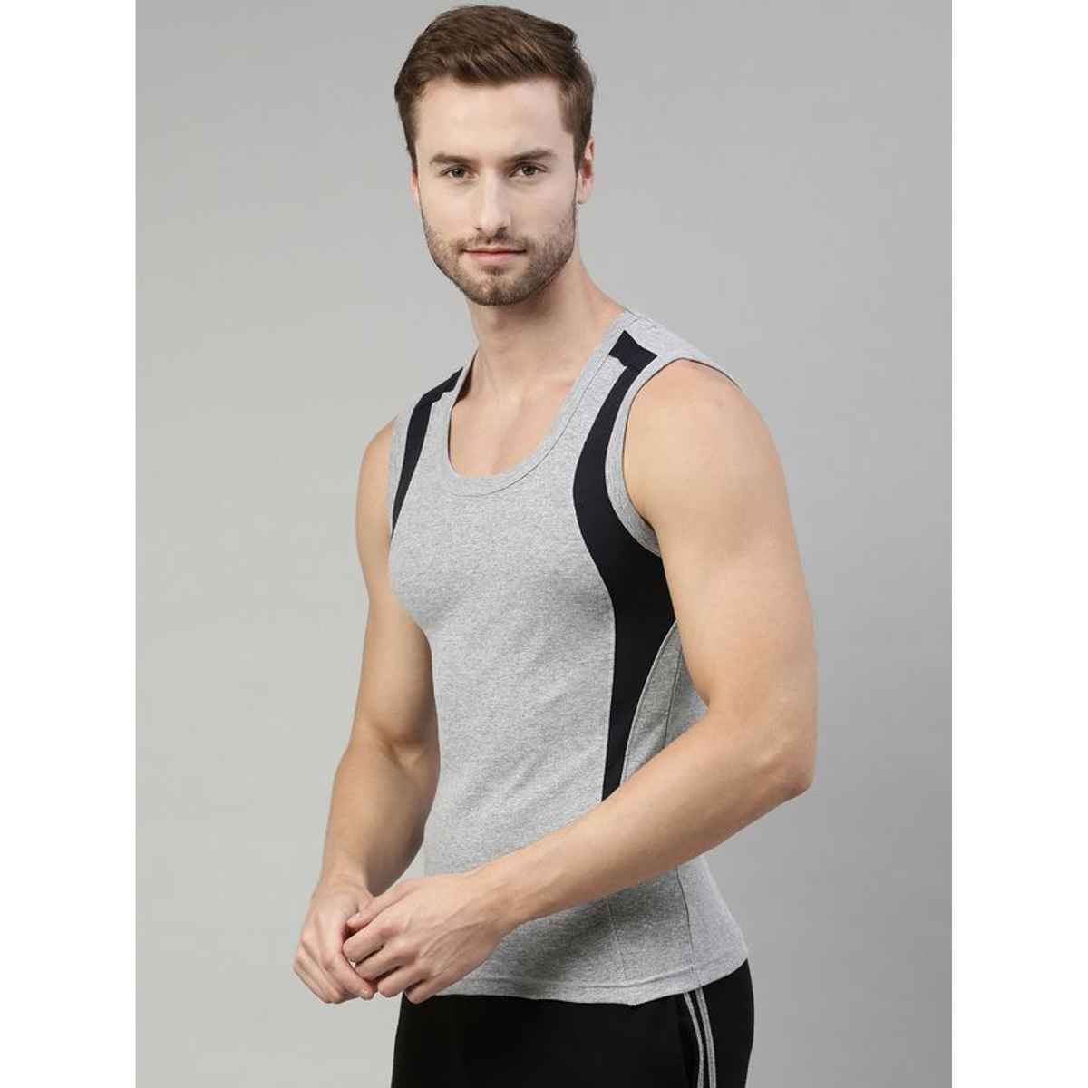 Dixcy Scott Originals Men's Bold Gym Vest | Set Of 2 | Assorted - S