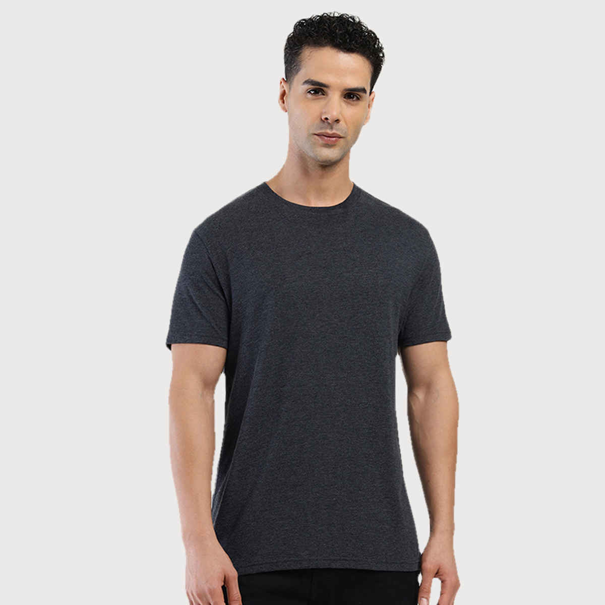 Levi's Men's Poly Cotton Round Neck T-shirt | Navy Blue - XL