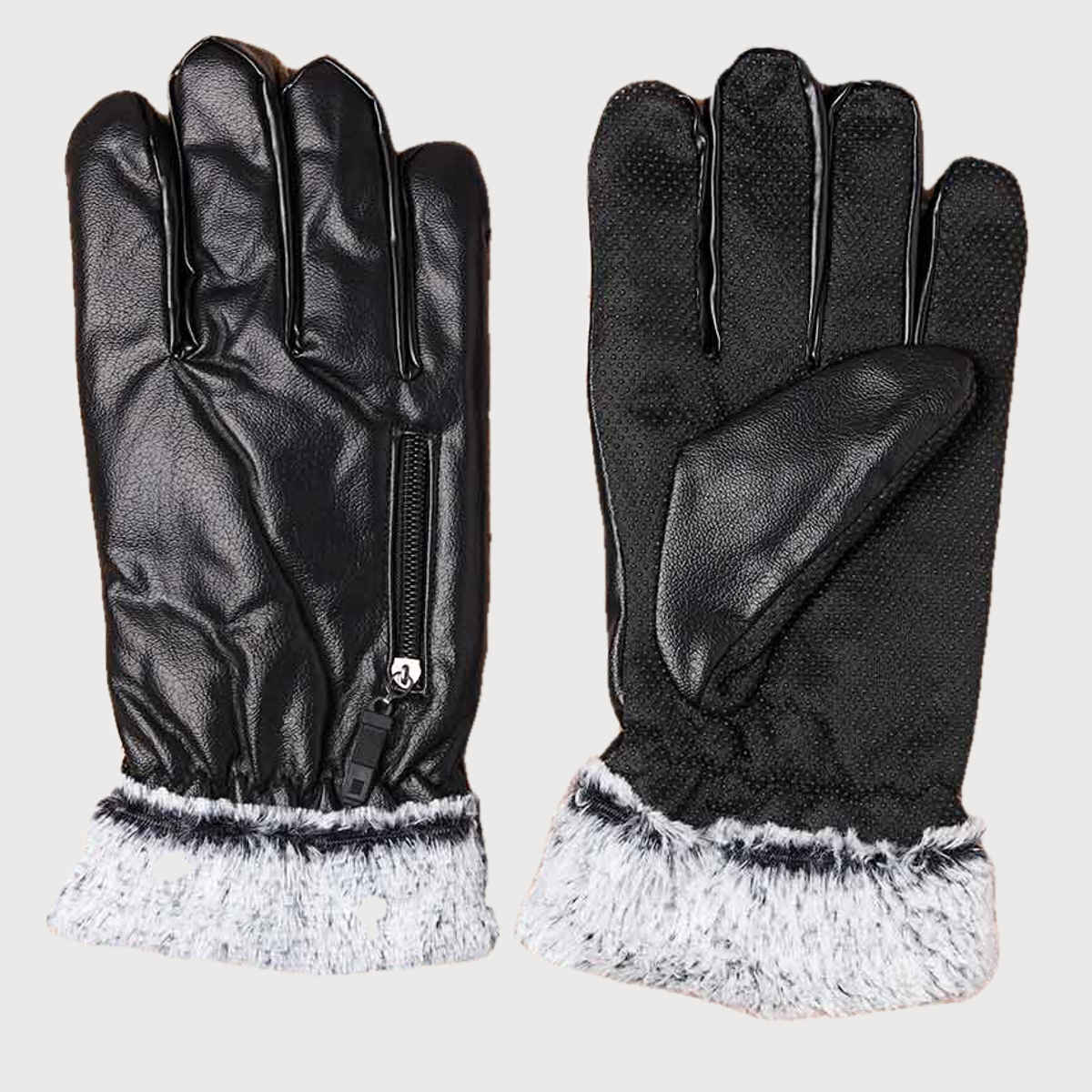 Englo Women's Leather Winter Gloves | Black - One Size