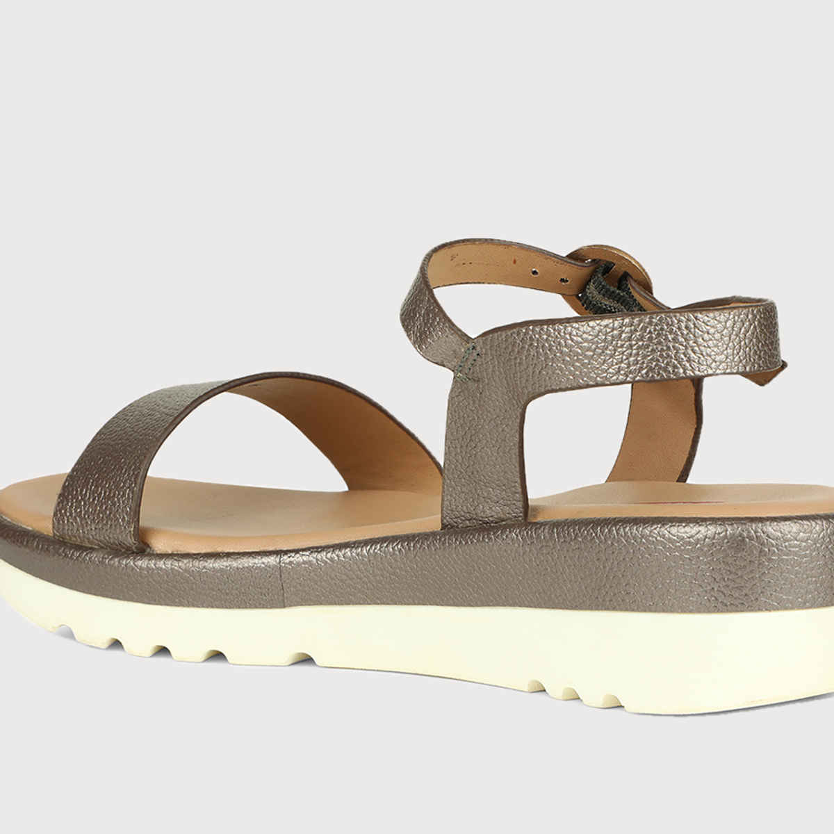 Bata Gunmetal Heels For Women - 3