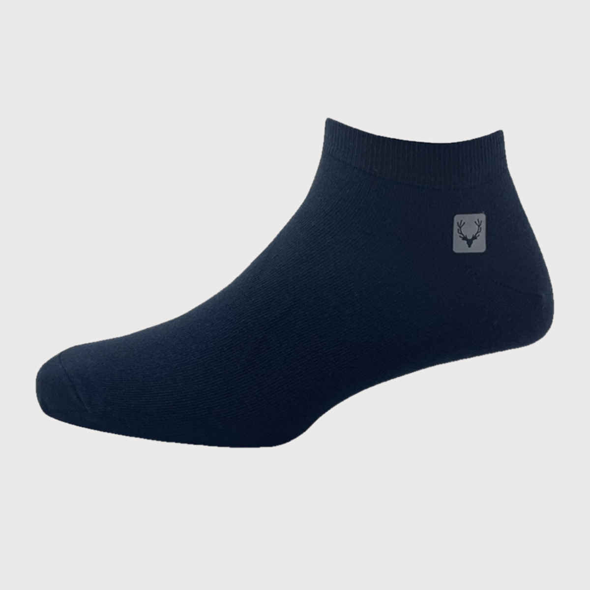 Allen Solly Men's Cotton Ankle Length Plain Socks - Navy