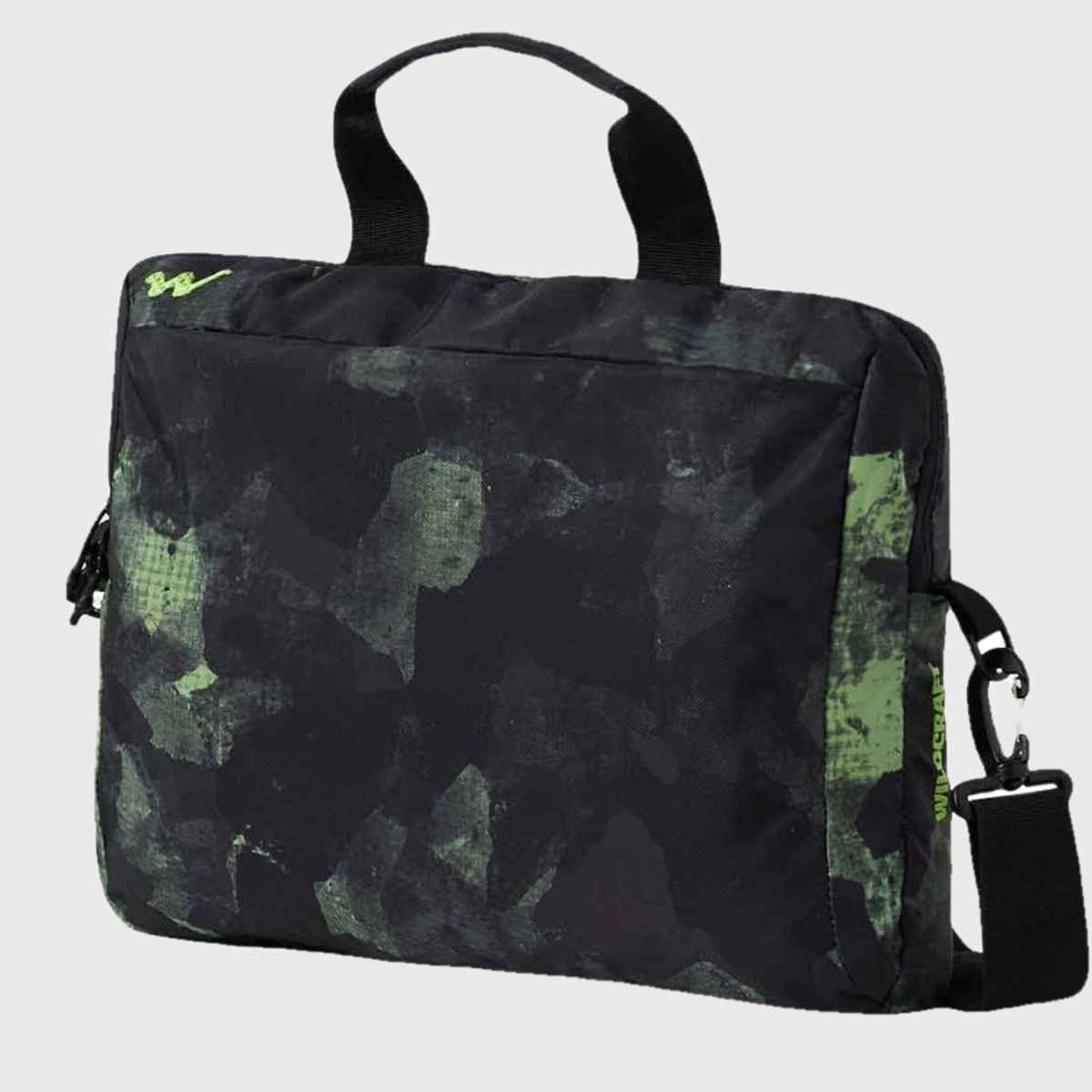 Wildcraft Unisex Polyester 7.5 L Messenger Bag | Granite Black - Free Size