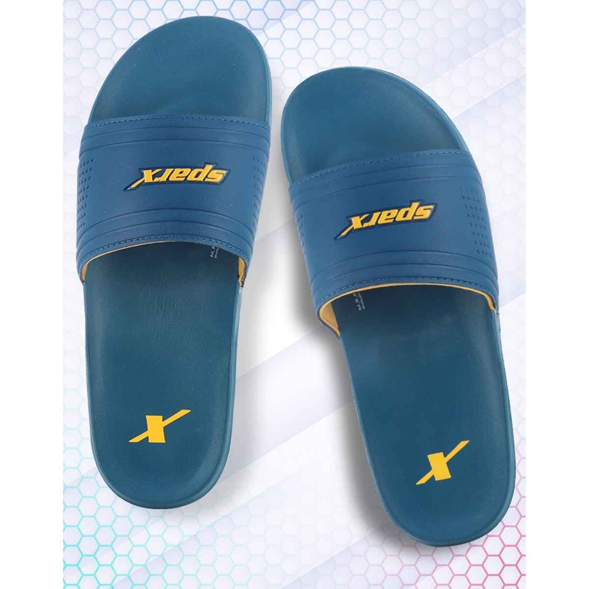 Sparx Slides Sfg-144 Blue For Men Size-9