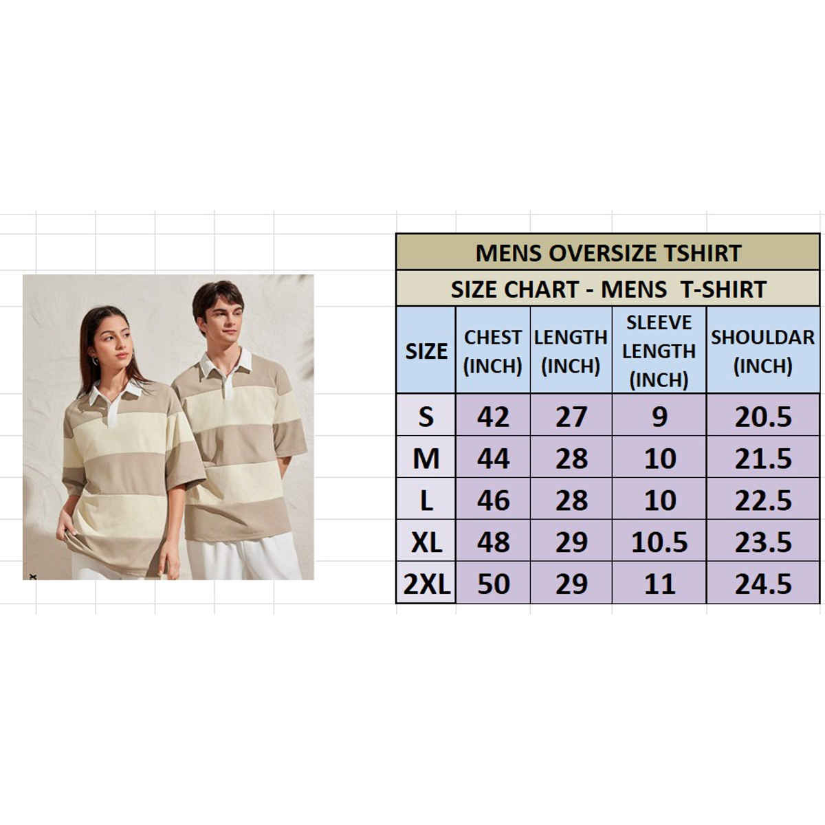 Outlaws Men's 100% Cotton French Terry Fabric Made Oversized T-shirt | Black - L